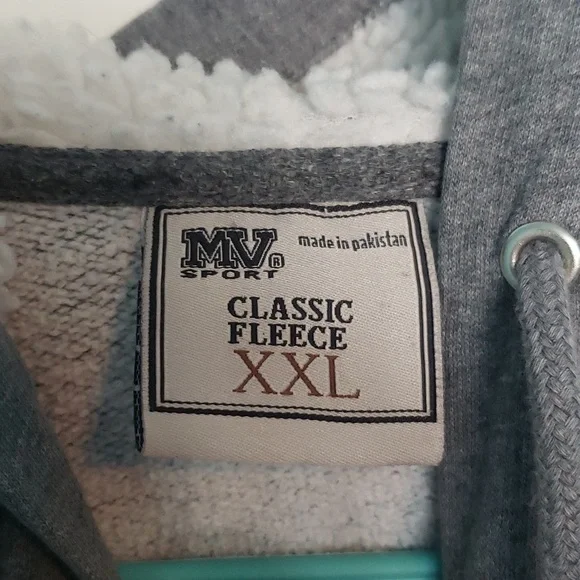 MV Sport XXL Grey Metropolitan State University Hoodie - Picture 3 of 4